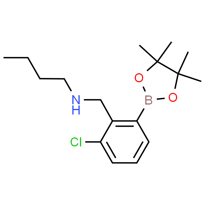 N-(2-Chloro-6-(4,4,5,5-tetramethyl-1,3,2-dioxaborolan-2-yl)benzyl)butan-1-amine