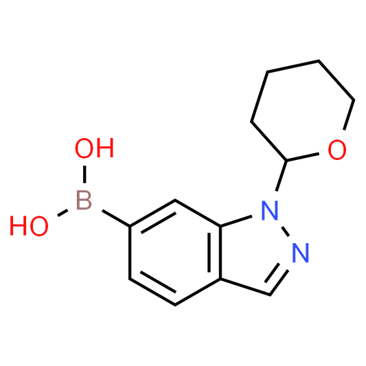 (1-(Tetrahydro-2H-pyran-2-yl)-1H-indazol-6-yl)boronic acid