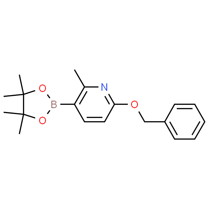 6-(Benzyloxy)-2-methyl-3-(4,4,5,5-tetramethyl-1,3,2-dioxaborolan-2-yl)pyridine