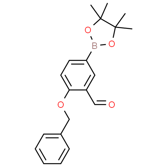 2-(Benzyloxy)-5-(4,4,5,5-tetramethyl-1,3,2-dioxaborolan-2-yl)benzaldehyde