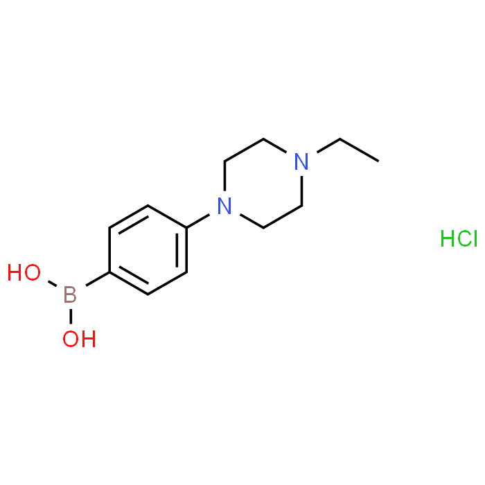 (4-(4-Ethylpiperazin-1-yl)phenyl)boronic acid monohydrochloride