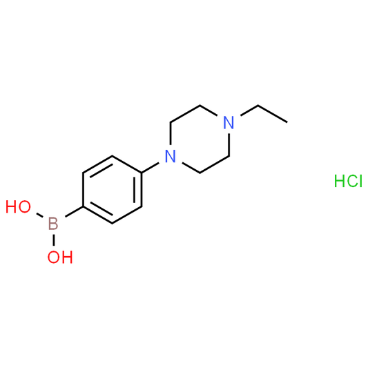 (4-(4-Ethylpiperazin-1-yl)phenyl)boronic acid monohydrochloride