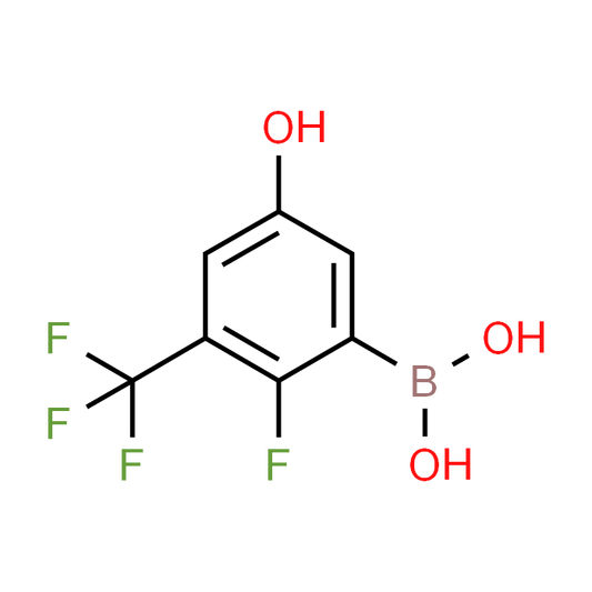 (2-Fluoro-5-hydroxy-3-(trifluoromethyl)phenyl)boronic acid