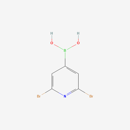 (2,6-Dibromopyridin-4-yl)boronic acid