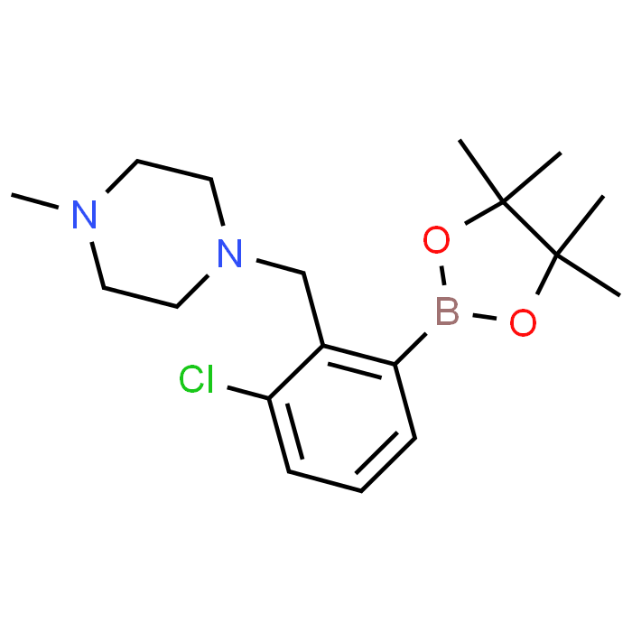 1-(2-Chloro-6-(4,4,5,5-tetramethyl-1,3,2-dioxaborolan-2-yl)benzyl)-4-methylpiperazine