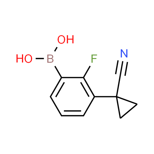 (3-(1-Cyanocyclopropyl)-2-fluorophenyl)boronic acid