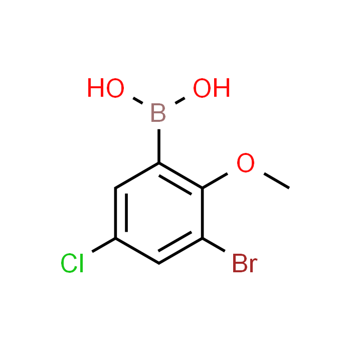 (3-Bromo-5-chloro-2-methoxyphenyl)boronic acid