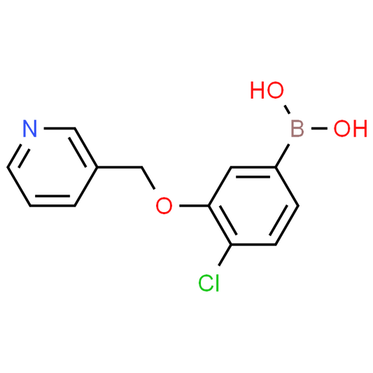 (4-Chloro-3-(pyridin-3-ylmethoxy)phenyl)boronic acid