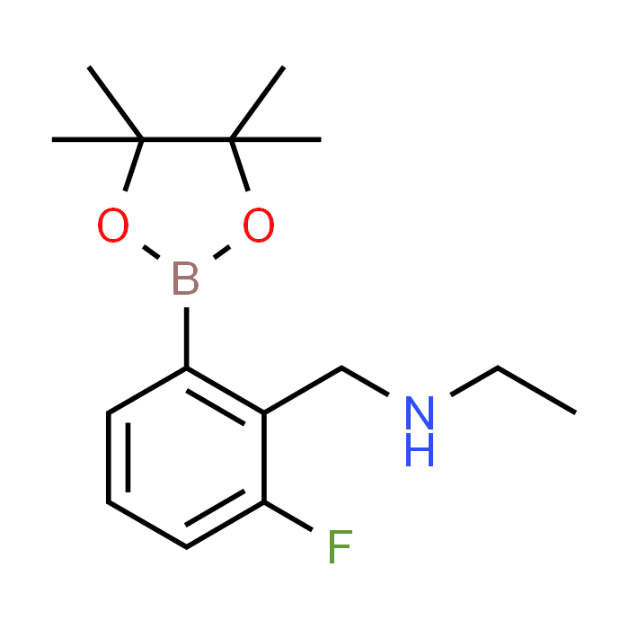 N-(2-Fluoro-6-(4,4,5,5-tetramethyl-1,3,2-dioxaborolan-2-yl)benzyl)ethanamine