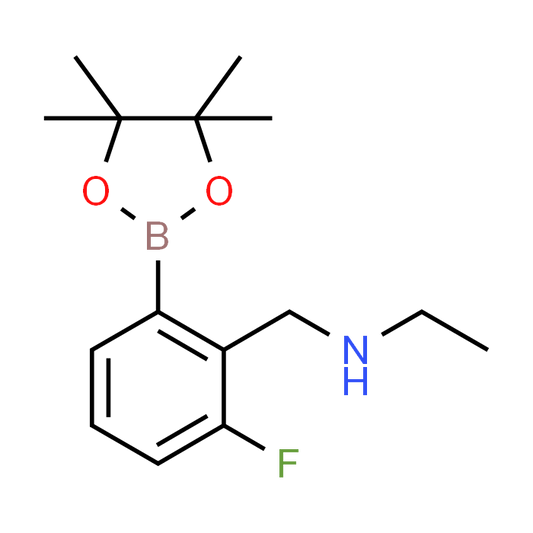 N-(2-Fluoro-6-(4,4,5,5-tetramethyl-1,3,2-dioxaborolan-2-yl)benzyl)ethanamine