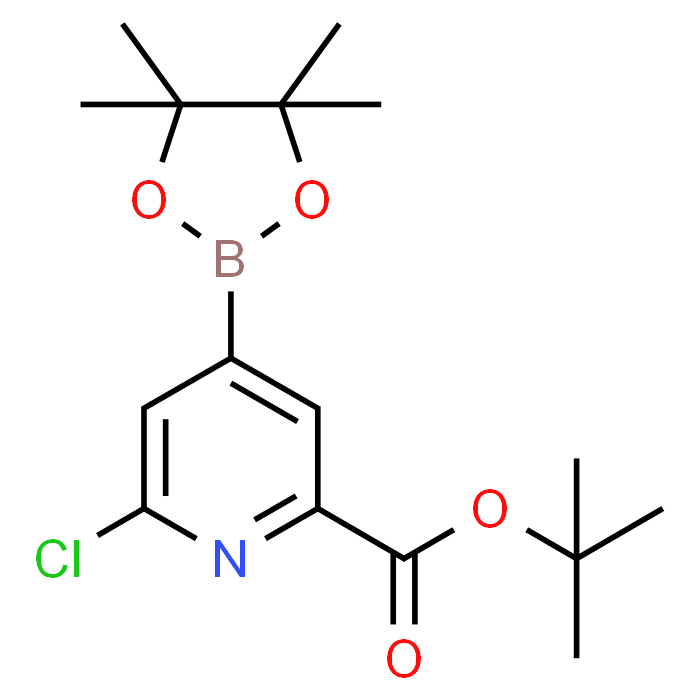 tert-Butyl 6-chloro-4-(4,4,5,5-tetramethyl-1,3,2-dioxaborolan-2-yl)picolinate