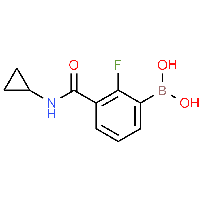 (3-(Cyclopropylcarbamoyl)-2-fluorophenyl)boronic acid