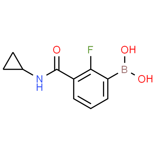 (3-(Cyclopropylcarbamoyl)-2-fluorophenyl)boronic acid