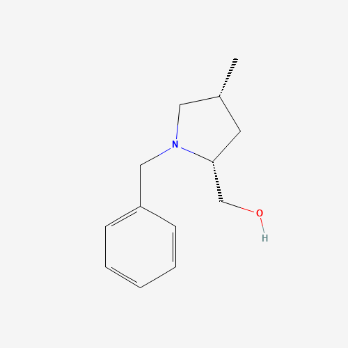 ((2R,4R)-1-Benzyl-4-methylpyrrolidin-2-yl)methanol