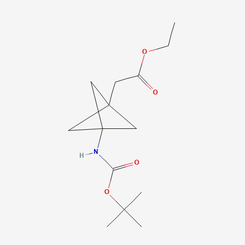 Ethyl 2-(3-((tert-butoxycarbonyl)amino)bicyclo[1.1.1]pentan-1-yl)acetate