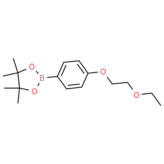 2-(4-(2-Ethoxyethoxy)phenyl)-4,4,5,5-tetramethyl-1,3,2-dioxaborolane