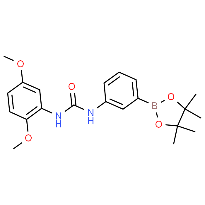 1-(2,5-Dimethoxyphenyl)-3-(3-(4,4,5,5-tetramethyl-1,3,2-dioxaborolan-2-yl)phenyl)urea