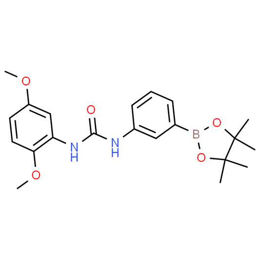 1-(2,5-Dimethoxyphenyl)-3-(3-(4,4,5,5-tetramethyl-1,3,2-dioxaborolan-2-yl)phenyl)urea