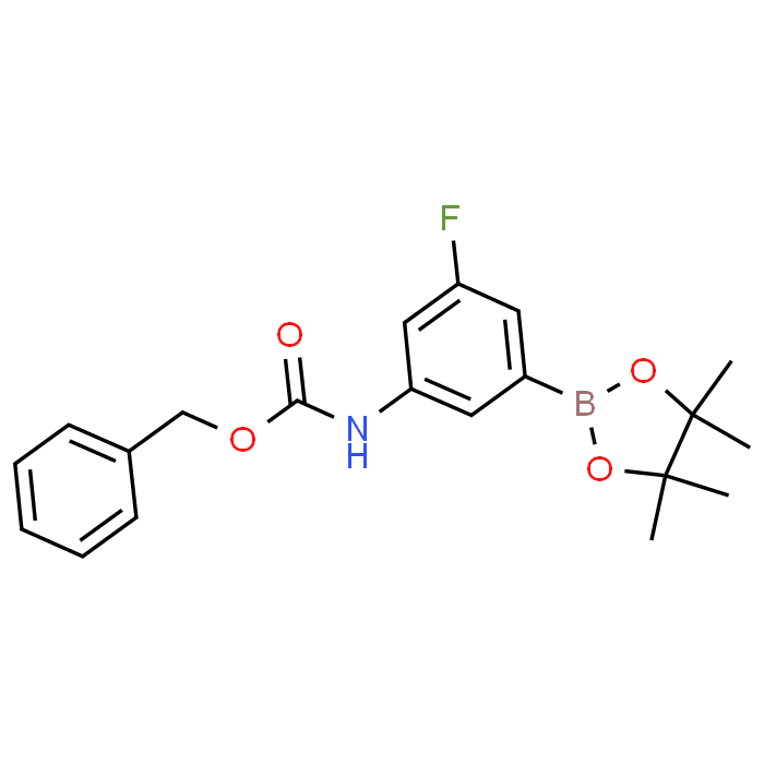 Benzyl (3-fluoro-5-(4,4,5,5-tetramethyl-1,3,2-dioxaborolan-2-yl)phenyl)carbamate