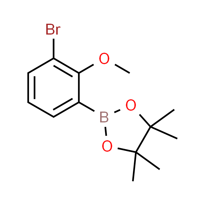 2-(3-Bromo-2-methoxyphenyl)-4,4,5,5-tetramethyl-1,3,2-dioxaborolane