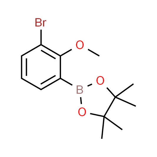 2-(3-Bromo-2-methoxyphenyl)-4,4,5,5-tetramethyl-1,3,2-dioxaborolane