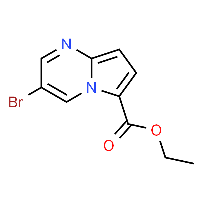 3-Bromo-pyrrolo[1,2-a]pyrimidine-6-carboxylic acid ethyl ester