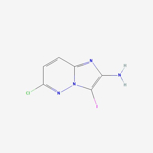 6-Chloro-3-iodoimidazo[1,2-b]pyridazin-2-amine