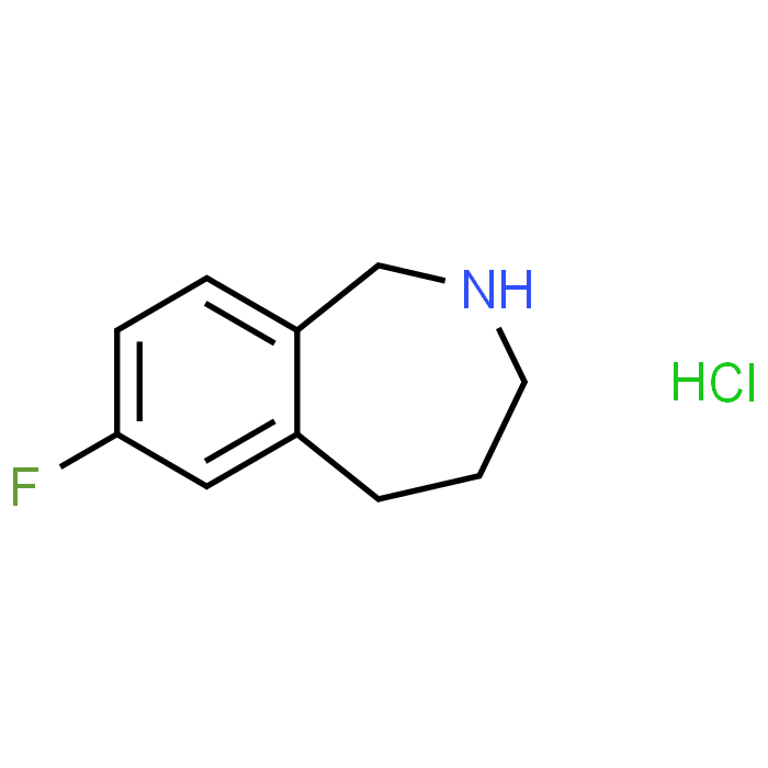 7-Fluoro-2,3,4,5-tetrahydro-1H-benzo[c]azepine hydrochloride