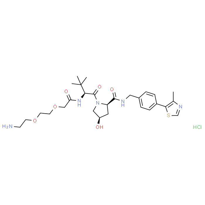 (S,R,S)-AHPC-PEG2-NH2 hydrochloride