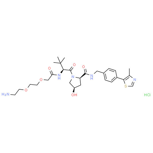 (S,R,S)-AHPC-PEG2-NH2 hydrochloride