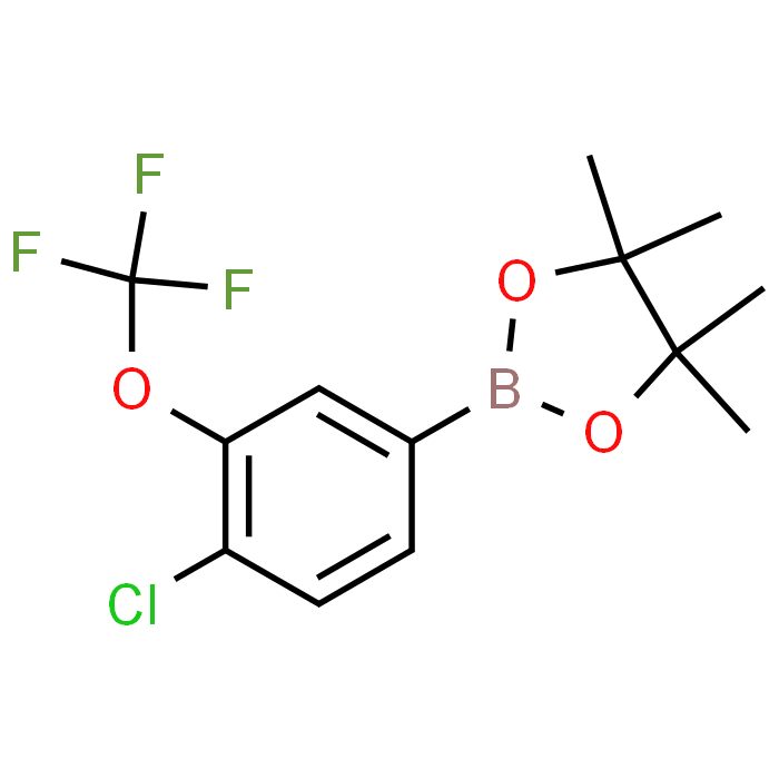 2-(4-Chloro-3-(trifluoromethoxy)phenyl)-4,4,5,5-tetramethyl-1,3,2-dioxaborolane