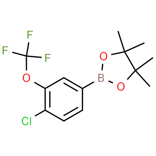 2-(4-Chloro-3-(trifluoromethoxy)phenyl)-4,4,5,5-tetramethyl-1,3,2-dioxaborolane