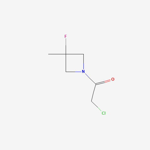 2-Chloro-1-(3-fluoro-3-methylazetidin-1-yl)ethan-1-one - Achmem