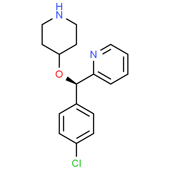 (R)-2-((4-Chlorophenyl)(piperidin-4-yloxy)methyl)pyridine