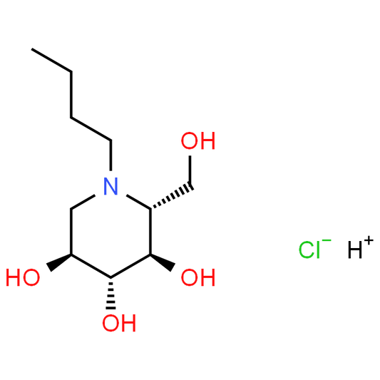 (2R,3R,4R,5S)-1-Butyl-2-(hydroxymethyl)piperidine-3,4,5-triol hydrochloride