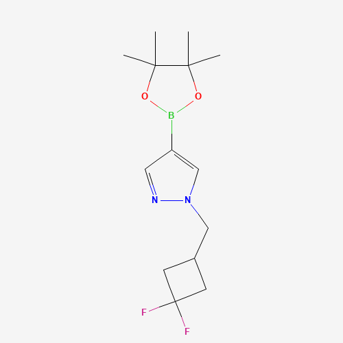 1-[(3,3-Difluorocyclobutyl)methyl]-4-(tetramethyl-1,3,2-dioxaborolan-2-yl)-1H-pyrazole