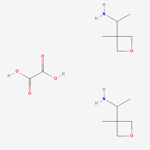 1-(3-Methyloxetan-3-yl)ethan-1-amine hemioxalate