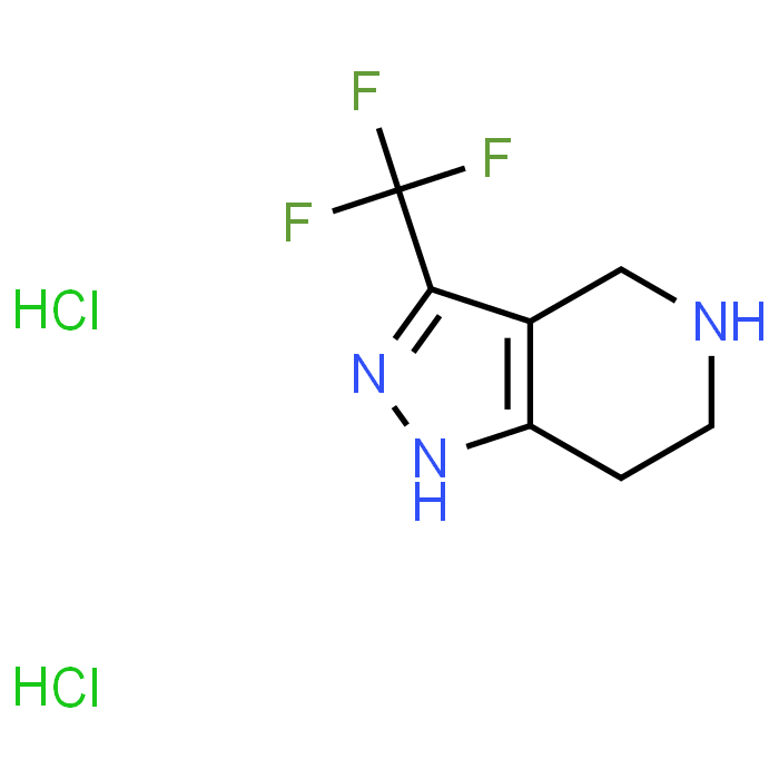 3-(Trifluoromethyl)-4,5,6,7-tetrahydro-1H-pyrazolo[4,3-c]pyridine dihydrochloride
