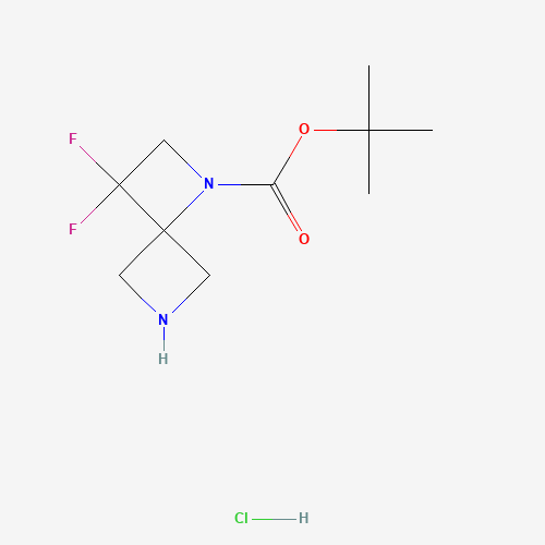 tert-Butyl 3,3-difluoro-1,6-diazaspiro[3.3]heptane-1-carboxylate hydrochloride