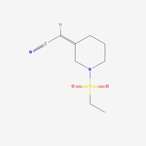 2-(1-(Ethylsulfonyl)piperidin-3-ylidene)acetonitrile