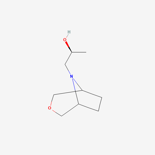 (2S)-1-(3-Oxa-8-azabicyclo[3.2.1]octan-8-yl)propan-2-ol