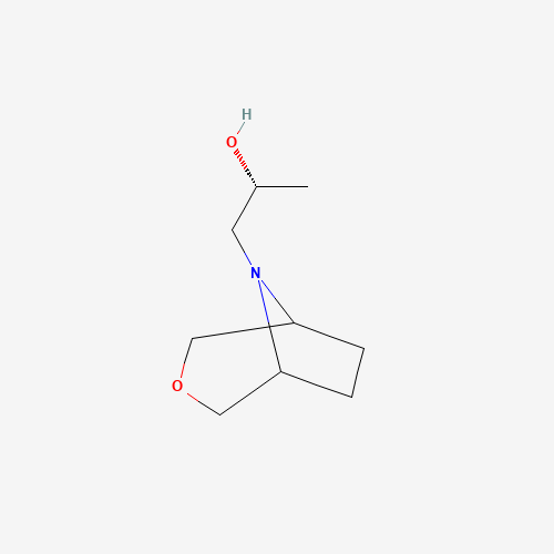 (2R)-1-(3-Oxa-8-azabicyclo[3.2.1]octan-8-yl)propan-2-ol