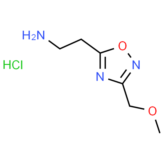 {2-[3-(methoxymethyl)-1,2,4-oxadiazol-5-yl]ethyl}amine hydrochloride