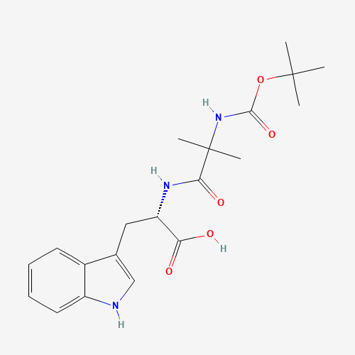 N-[(1,1-Dimethylethoxy)carbonyl]-2-methylalanyl-L-tryptophan