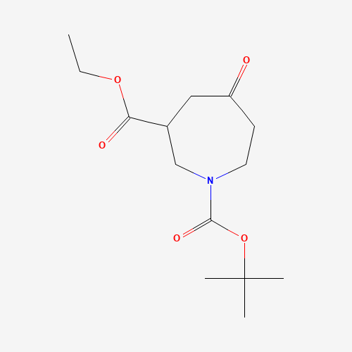 1-(tert-Butyl) 3-ethyl 5-oxoazepane-1,3-dicarboxylate