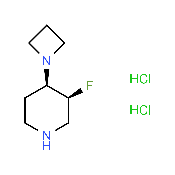 cis-4-(Azetidin-1-yl)-3-fluoropiperidine dihydrochloride