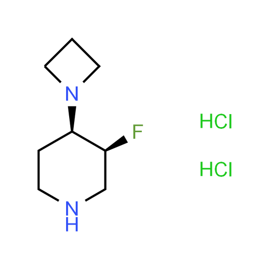 cis-4-(Azetidin-1-yl)-3-fluoropiperidine dihydrochloride