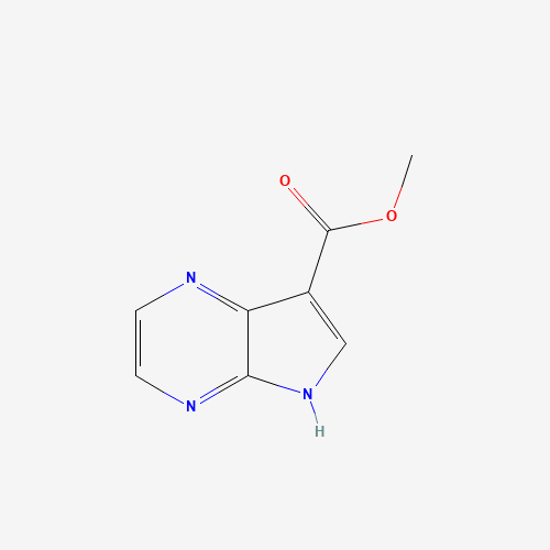 5H-Pyrrolo[2,3-b]pyrazine-7-carboxylic acid methyl ester