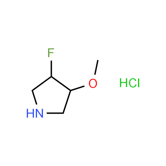 rel-(3S,4S)-3-Fluoro-4-methoxypyrrolidine hydrochloride