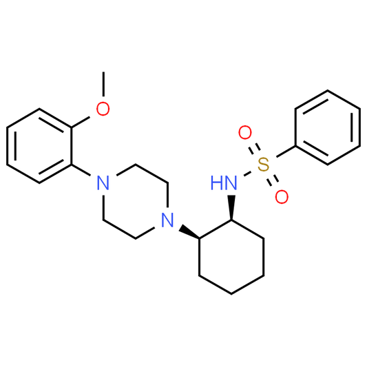 rel-N-((1R,2R)-2-(4-(2-Methoxyphenyl)piperazin-1-yl)cyclohexyl)benzenesulfonamide
